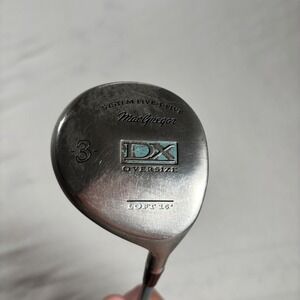 MacGregor DX Oversize Golf Club Women Petite Teal Good 3-Wood 15 Degree Loft